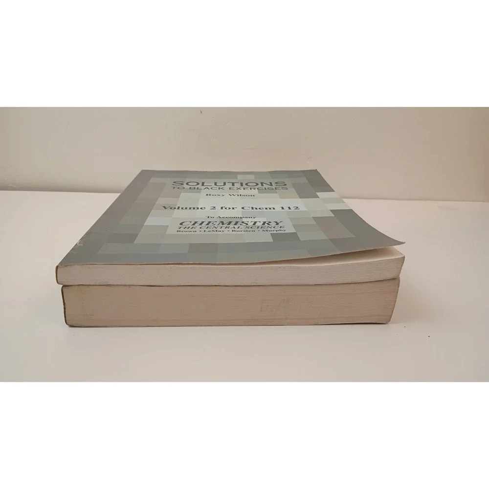 Chemistry The Central Science Vol 2 for Chem 112 + Solutions to Black Exercises